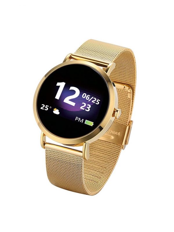 Smartwatch "WAC-69'' w kolorze złotym - (D)21