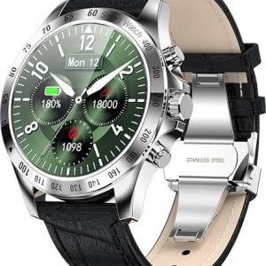 Smartwatch Garett Electronics Men Style Czarno-brązowy (5903991665591).