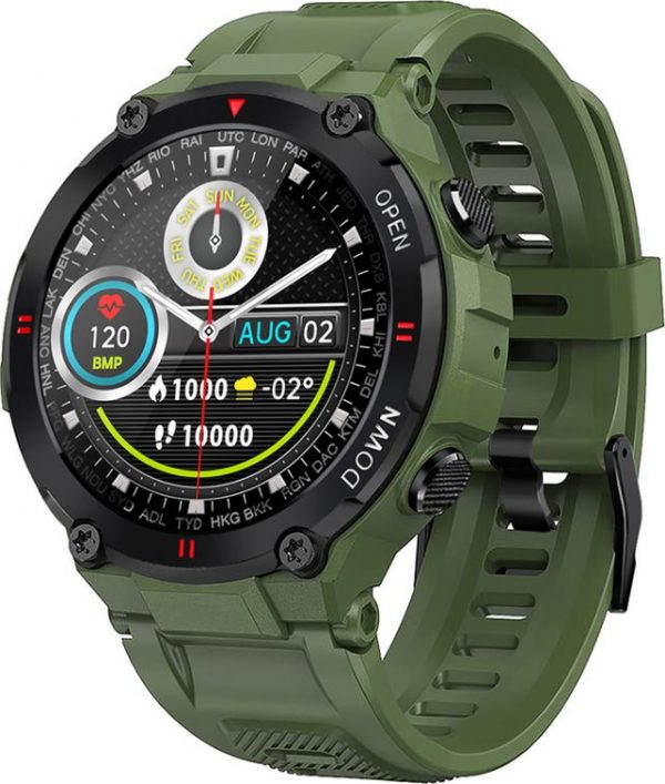 Smartwatch Rubicon RNCE73 Zielony (RNCE73GIBX01AX).