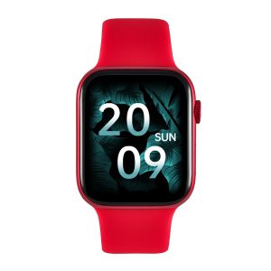 Smartwatch sportowy unisex Watchmark Wi12 czerwony.