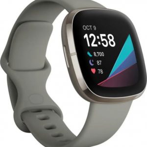Smartwatch Fitbit Sense Szary (FB512SRSG).