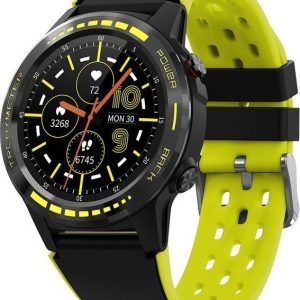 Smartwatch Pacific 12-3 Czarno-żółty.