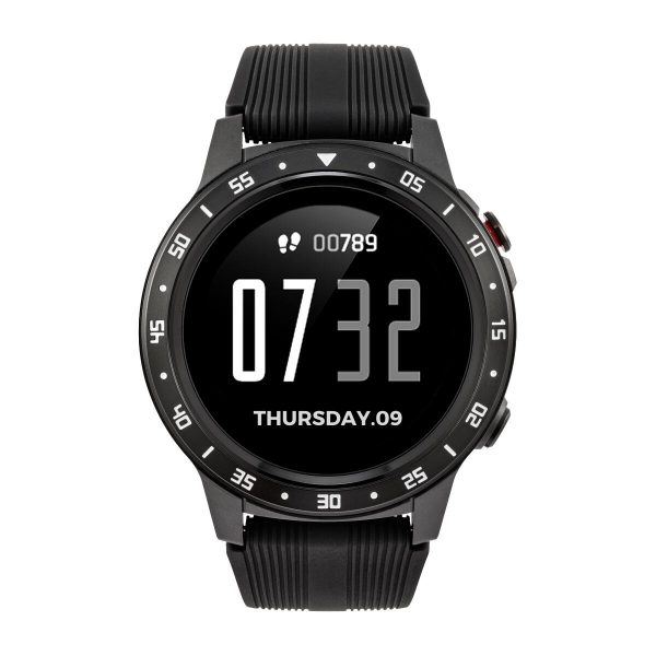 Smartwatch sportowy unisex Watchmark WM5 czarny.