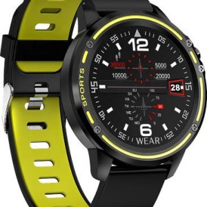 Smartwatch Smart And You L9 EKG Czarno-zielony.