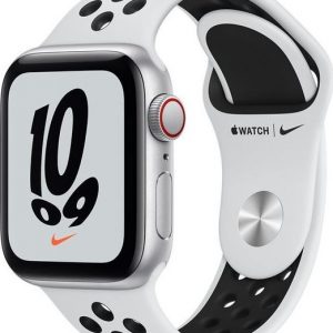 Smartwatch Apple Watch SE Nike GPS 40mm Silver Alu Platinium Sport + Cellular Biały (MKR43WB/A).