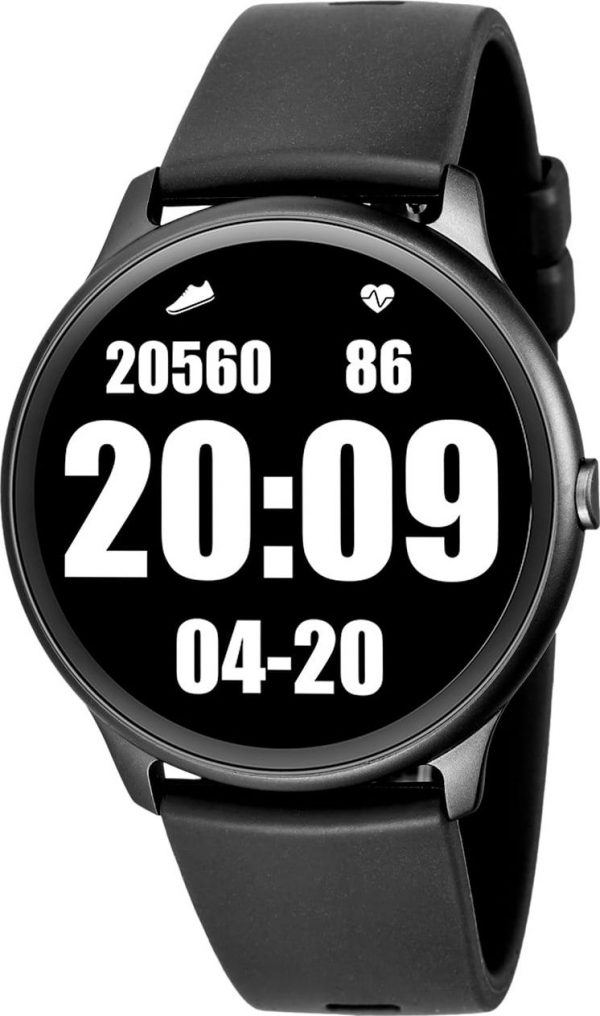 Smartwatch Rubicon KW13 Czarny (RNCE61BIBX05AX).