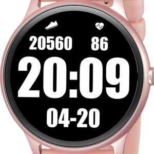 Smartwatch Rubicon KW13 Różowy (RNCE61RIBX05AX).