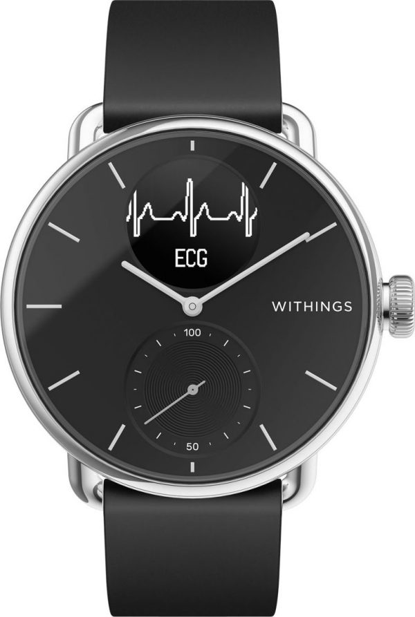 Smartwatch Withings Scanwatch Czarny (IZHWISW38BK).