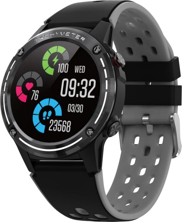 Smartwatch Maxcom Fit FW47 Lite Czarno-szary (ZEG0031).