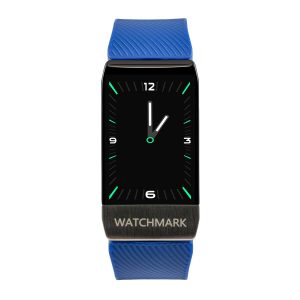 Smartwatch sportowy unisex Watchmark WT1 niebieski.