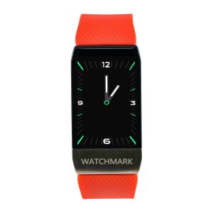 Smartwatch sportowy unisex Watchmark WT1 czerwony.