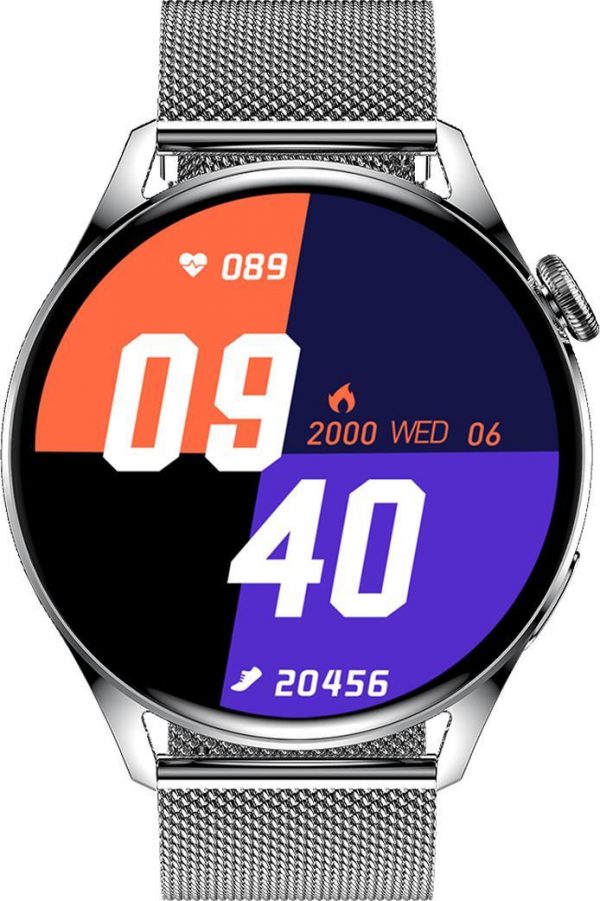 Smartwatch Watchmark Wear 3 Srebrny.