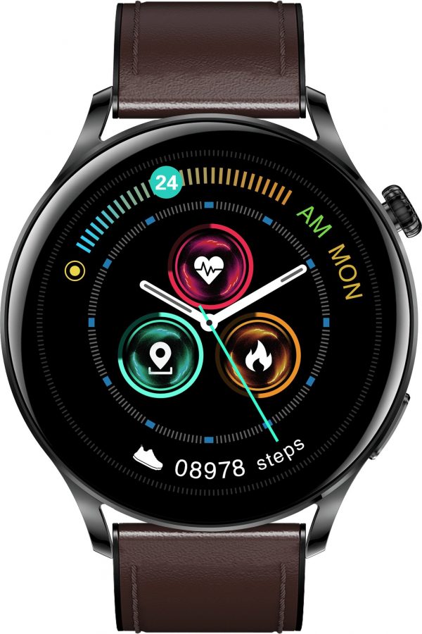 Smartwatch Garett Electronics Men Elegance RT Srebrny (5904238483718).