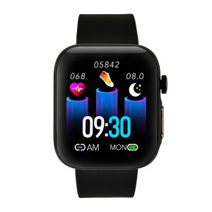 Smartwatch sportowy unisex Watchmark WGT2 czarny.