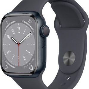 Smartwatch Apple Watch Series 8 GPS 45mm Midnight Alu Sport Granatowy (MNP13WB/A).