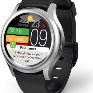 Smartwatch MyKronoz ZeRound3 Srebrny (001907240000).