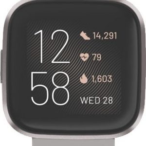 Smartwatch Fitbit Versa 2 Szary (FB507GYSR).