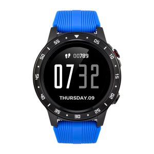 Smartwatch sportowy unisex Watchmark WM5 niebieski.