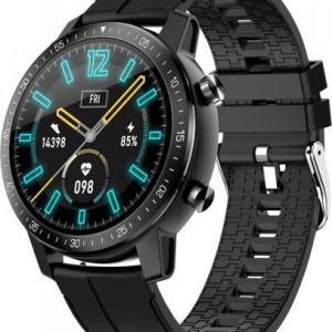 Smartwatch Senbono SMARTWATCH SPORT WYŚ 1.28CALI 240X240 IP68 Z FUNKCJAMI SPORT I ZDROWIE S30 BLACK.