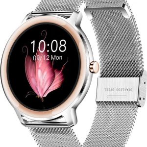 Smartwatch Rubicon RNBE66 Srebrny (RNBE66SIBX05AX).