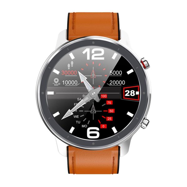 Smartwatch sportowy unisex Watchmark WL11 srebrny.