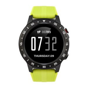 Smartwatch sportowy unisex Watchmark WM5 zielony.