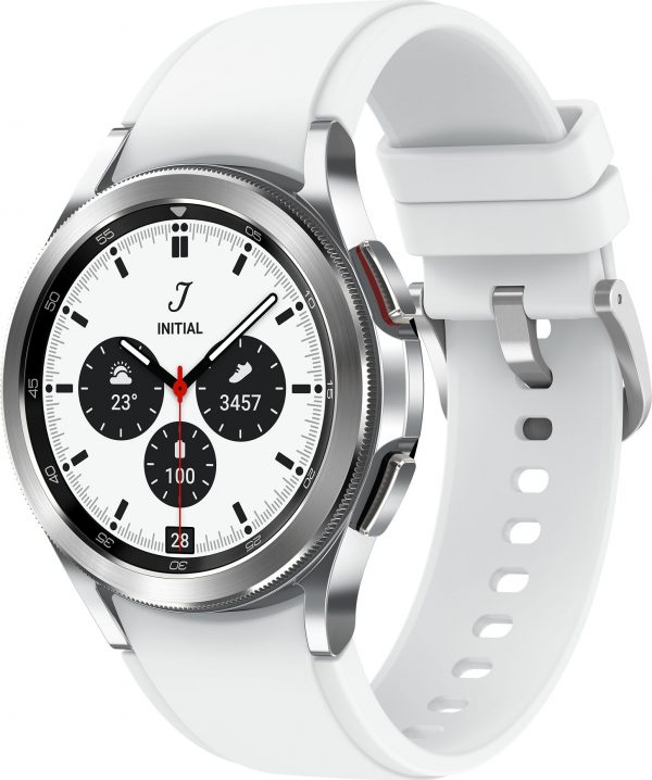 Smartwatch Samsung Galaxy Watch 4 Classic Stainless Steel 42mm LTE Biały (SM-R885FZSAEUE).