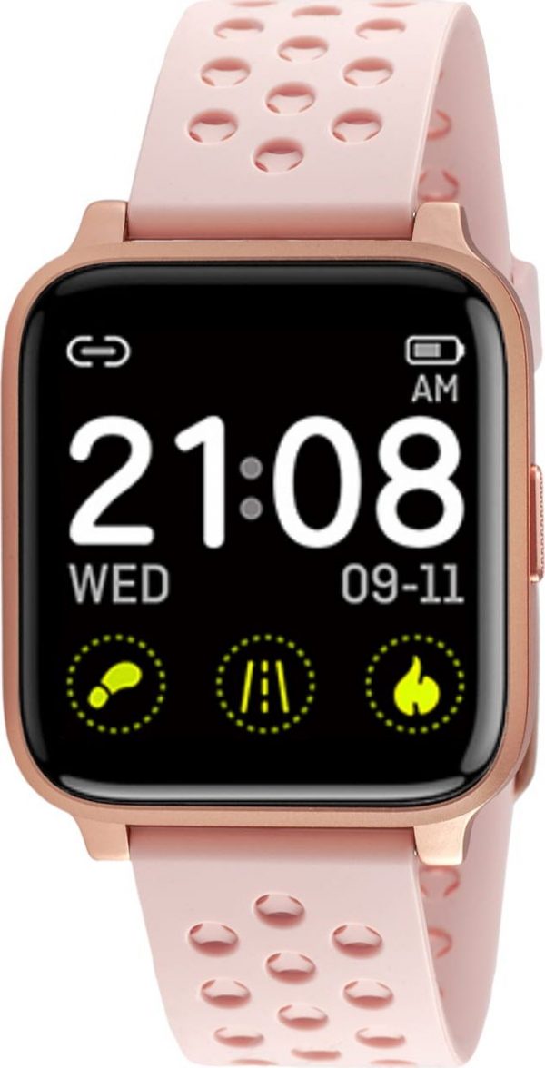 Smartwatch Rubicon X3 Różowy (RNCE58RIBX03AX).