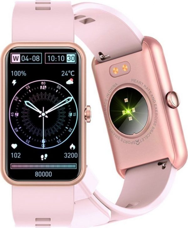 Smartwatch Rubicon RNCE83 Różowy (RNCE83).