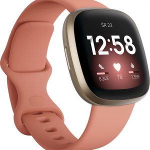 Smartwatch Fitbit Versa 3 Różowy (FB511GLPK).