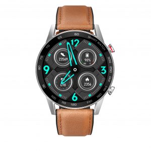 Smartwatch sportowy unisex Watchmark WDT95 brązowy.