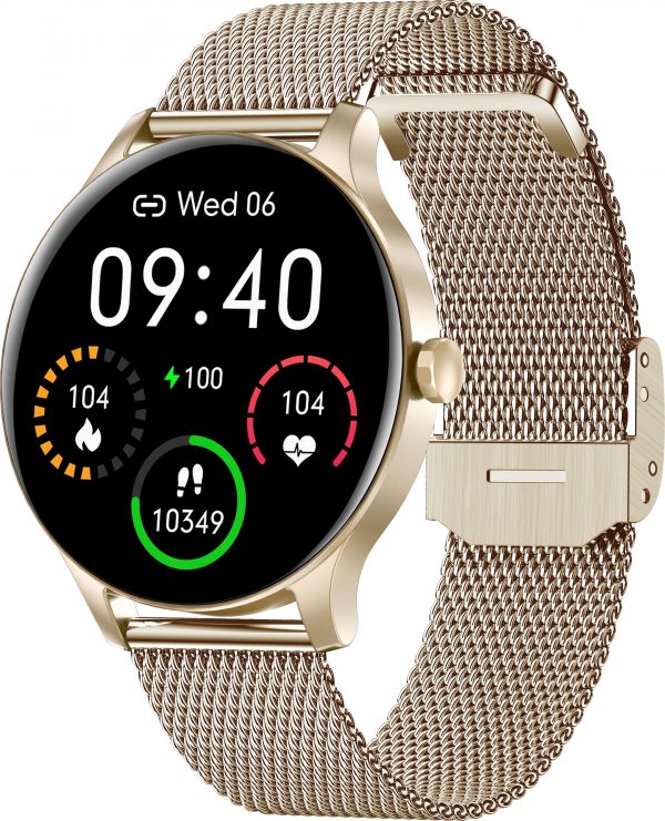 Smartwatch Garett Electronics Classy Złoty (CLASSY_ZLOT_STAL).