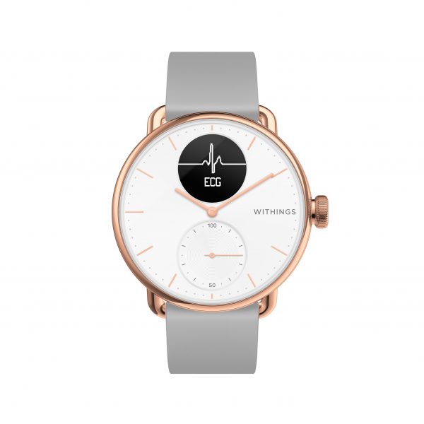 Zegarek smartwatch Withings ScanWatch Pink Gold.
