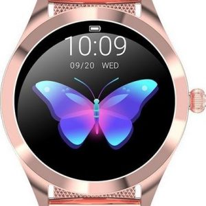 Smartwatch Gino Rossi SW017-4 Różowe złoto.