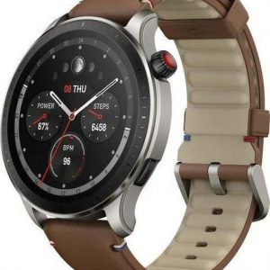 Smartwatch Amazfit GTR 4 Brązowy (A2166VINTAGEBROWNLEATH).