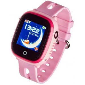 Smartwatch Garett Kids Happy różowy zegarek.