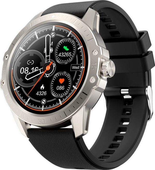 Smartwatch Kumi GW2 Czarny (KU-GW2/SR).