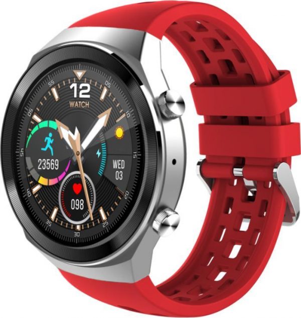 Smartwatch Rubicon RNCE68 Czerwony (RNCE68RBX01AX).