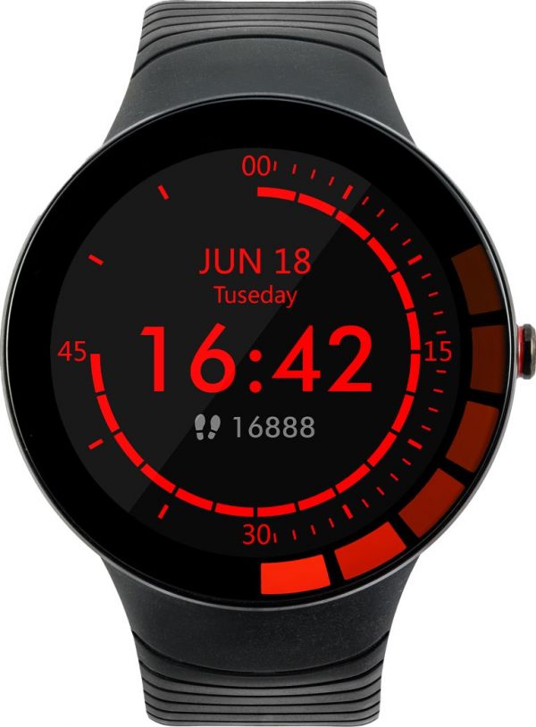 Smartwatch Watchmark Outdoor WE3 Czarny.