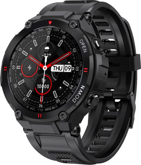 Smartwatch Rubicon RNCE73 Czarny (RNCE73BIBX01AX).