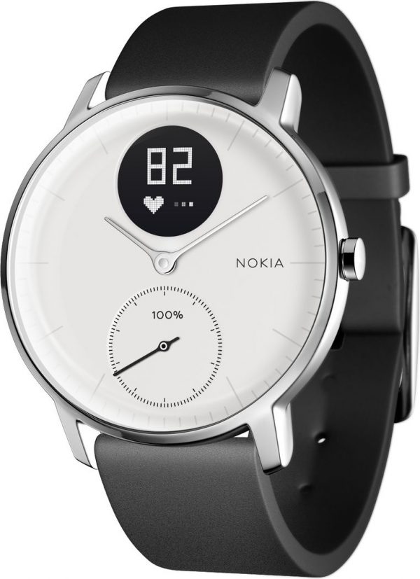 Smartwatch Nokia Activité Steel HR Czarny (HWA03-36white-All-Inter).