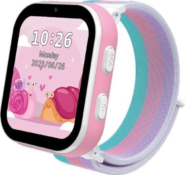 Smartwatch Kiano Joy 4G Różowy (5901821999496).