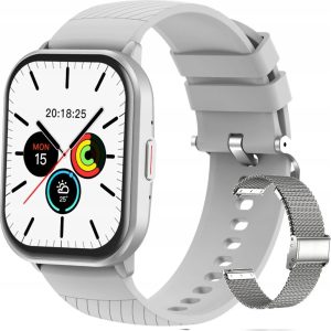 Smartwatch Rubicon SmartWatch Rubicon RNCF34 srebrny BT Call rozmowy ..