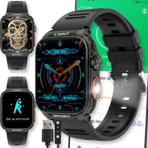 Smartwatch Active Band SMARTWATCH ZEGAREK WATCH MENU PL DAMSKI MĘSKI ROZMOWY SPORT POLSKIE PULS P5.