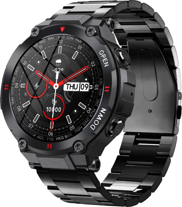 Smartwatch Gravity GT7-2 Czarny (18733).