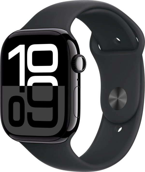 Smartwatch Apple Watch 10 GPS 42mm Jet Black Alu M/L Czarny (MWWF3).