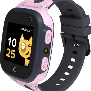 Smartwatch Canyon Sandy KW-34 Czarno-różowy (CNE-KW34PP).