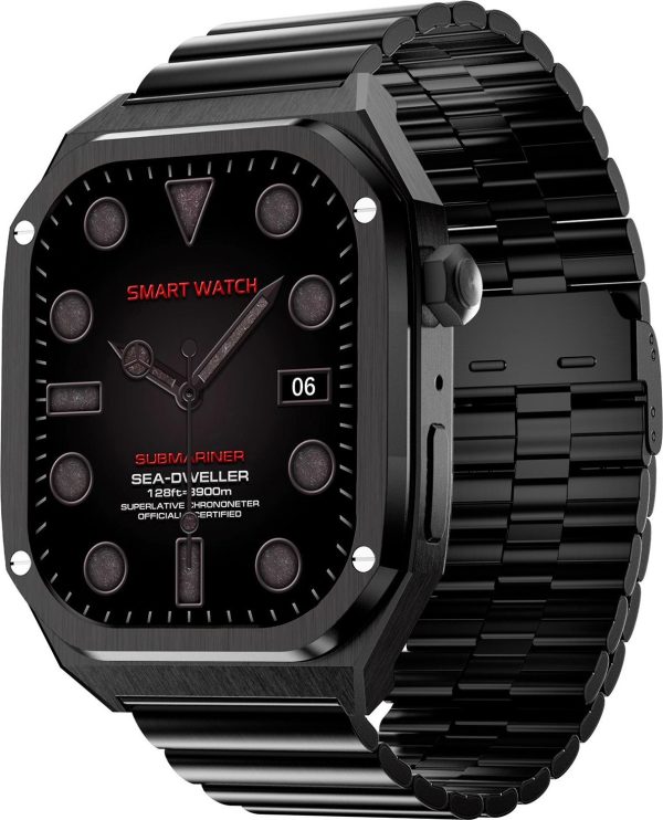 Smartwatch Hagen HC73.14.144.534-SET Czarny.