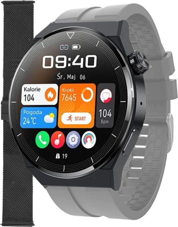Smartwatch Enter SAT.14.5312.144-SET Szary.