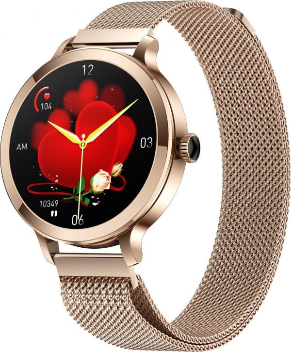 Smartwatch Hagen HC82.110.5310 Różowe złoto.